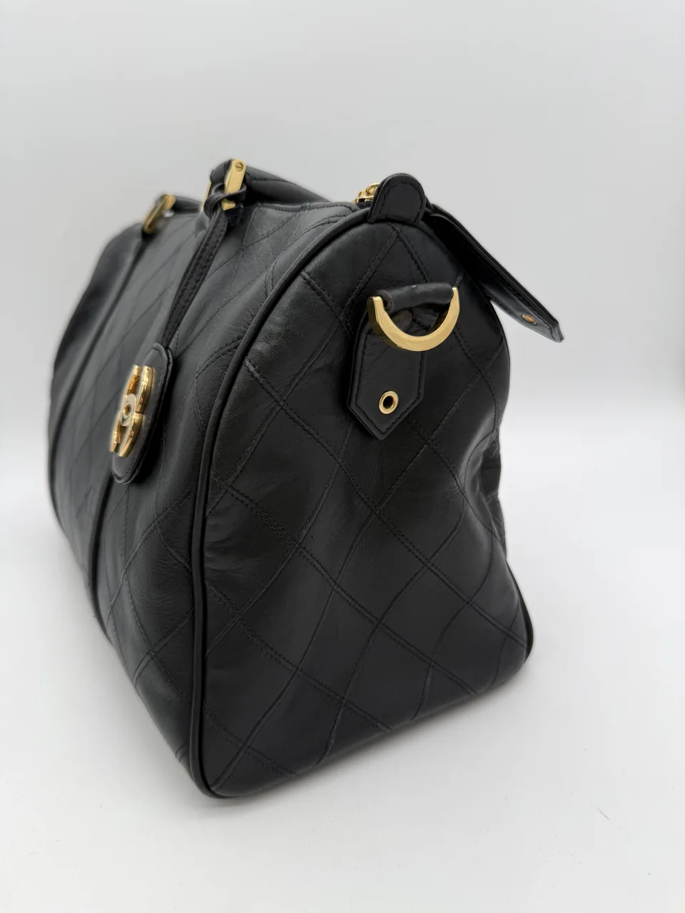 CHANEL CALF SKIN HANDBAG view 3