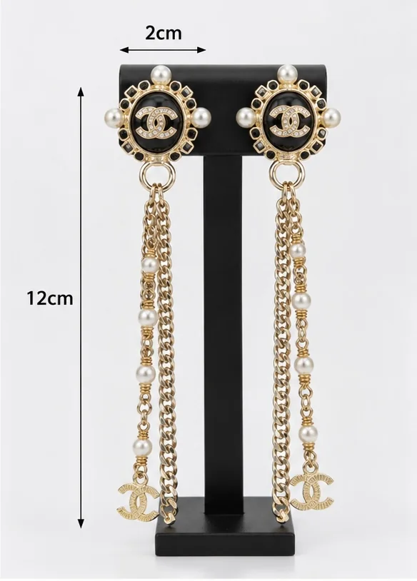 CHANEL COCO MARK EARRINGS view 3