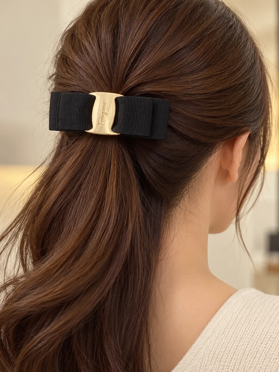 SALVATORE FERRAGAMO VARA HAIR ACCESSORY hover