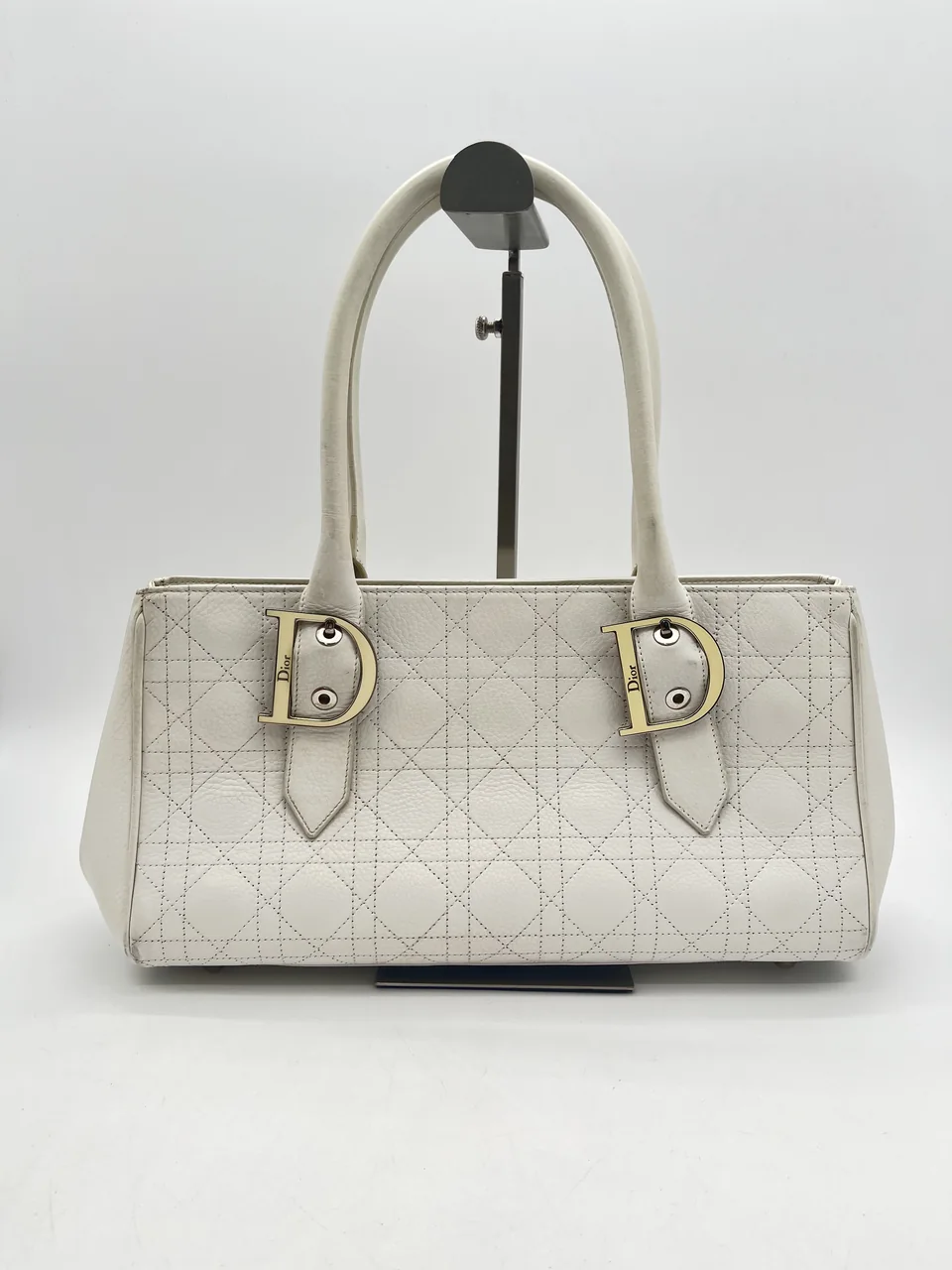 DIOR CANAGE HANDBAG (WHITE)