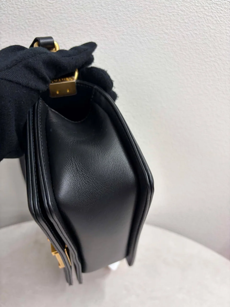 CHANEL LAMB SKIN LE BOY 20 view 11