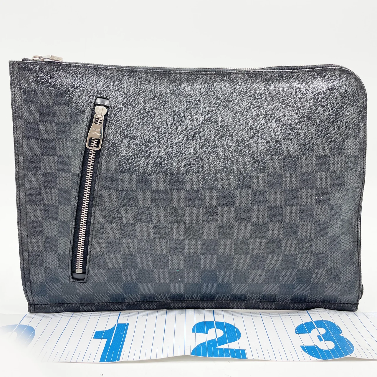 LV DAMIER GRAPHITE POSHE DOCUMENT