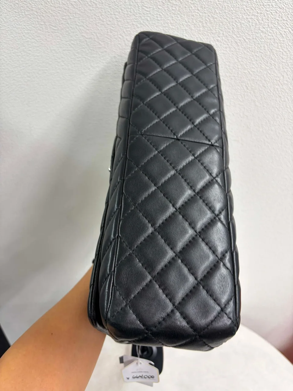 CHANEL LAMB SKIN CHEVRON CHAIN SHOULDER BAG (17 SERIAL CODE) view 7