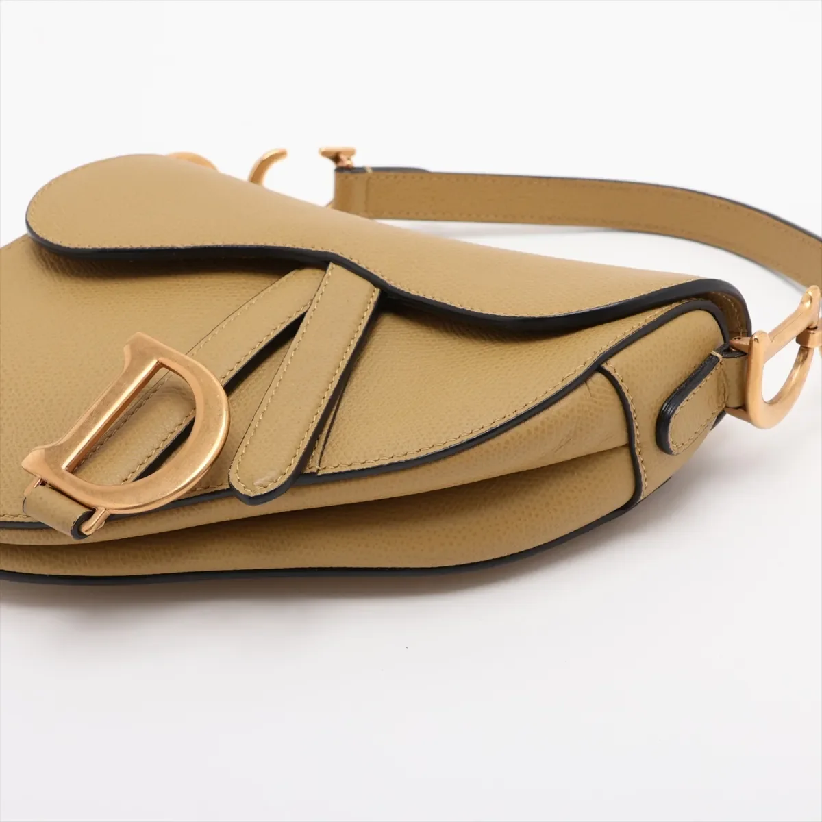 DIOR SADDLE HANDBAG (BEIGE) view 3
