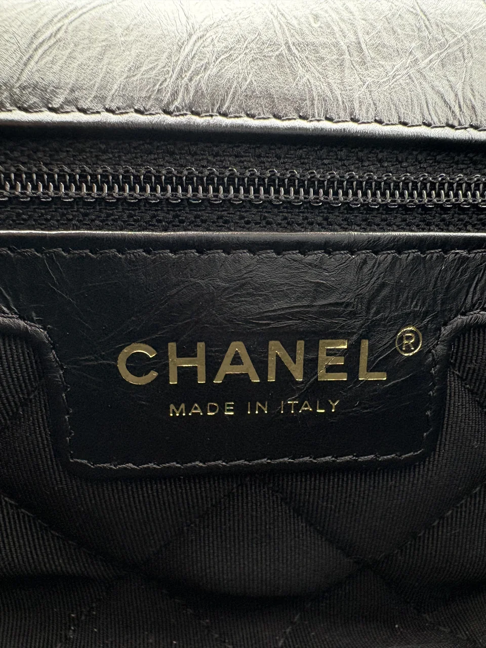CHANEL CALF SKIN CAMELLIA SHOULDER BAG (39 SERIAL CODE) view 13