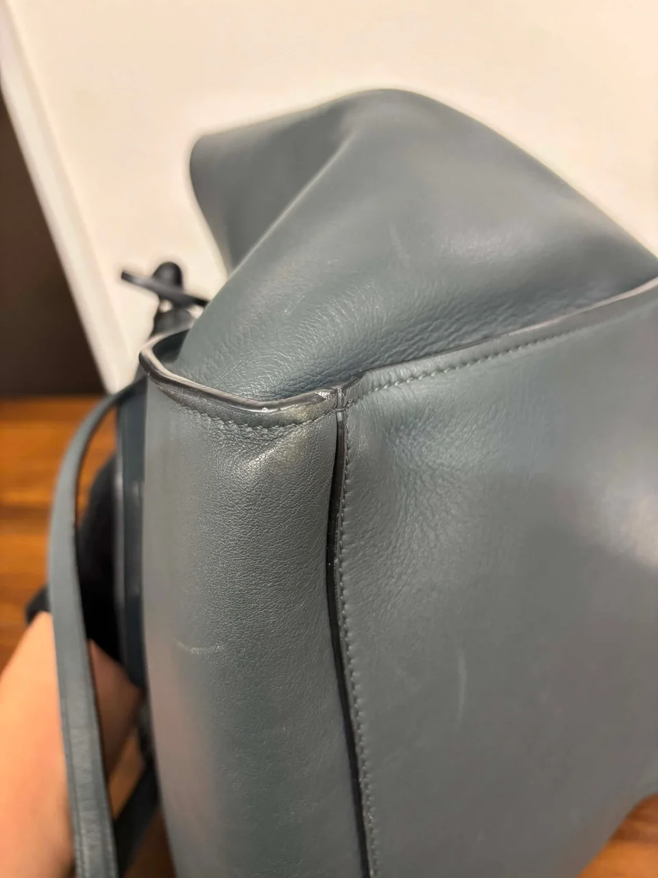 CELINE SHOULDER BAG (BLUE) view 7