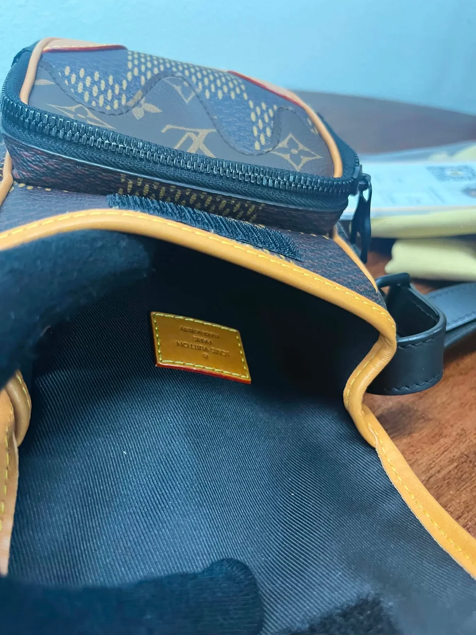 LV MONOGRAM AMAZON MESSENGER view 3