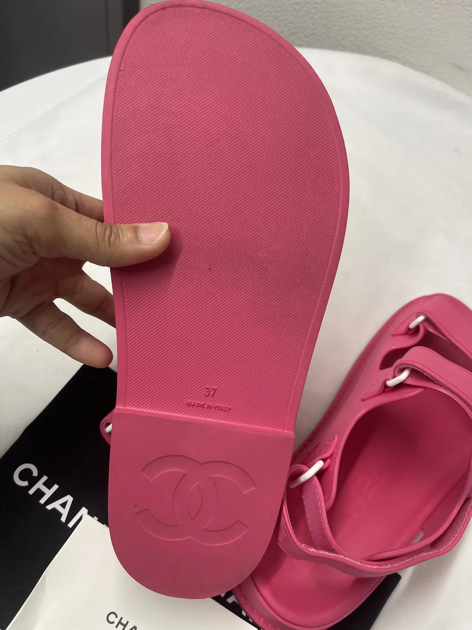 CHANEL SANDALS (#37) view 7