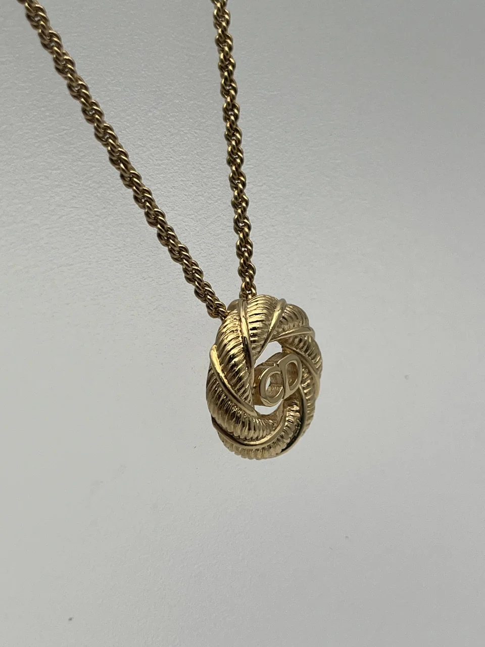 DIOR EARRINGS&NECKLACE SET view 3
