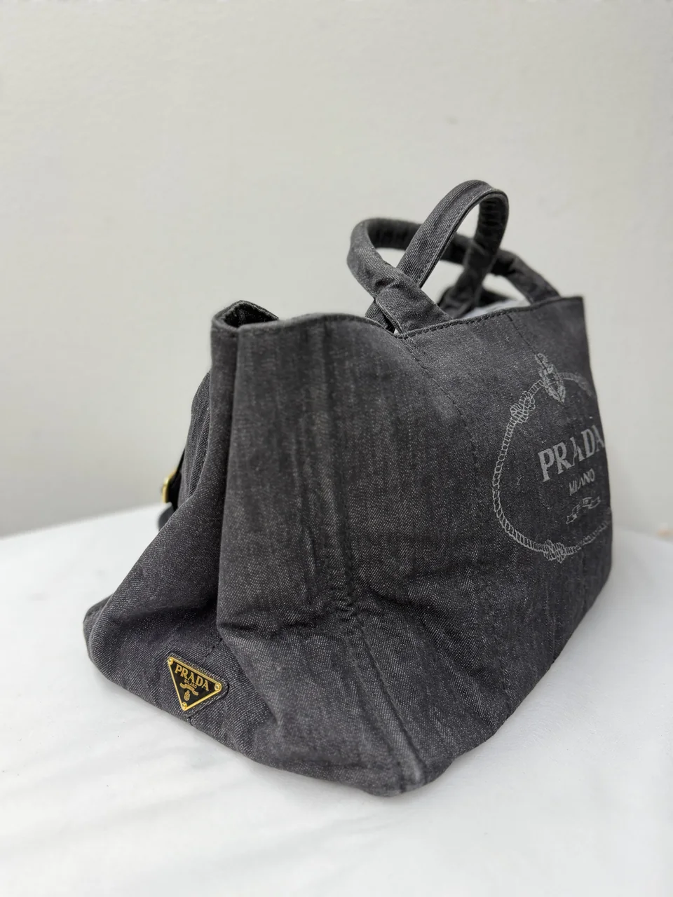 PRADA DENIM CANAPA (BLACK) view 3