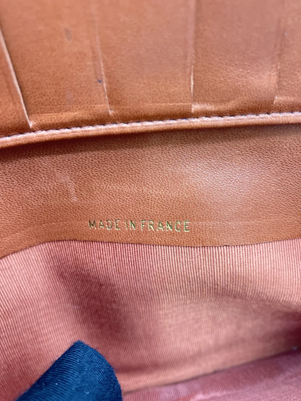 CHANEL CAVIAR LONG WALLET (ORANGE) view 15