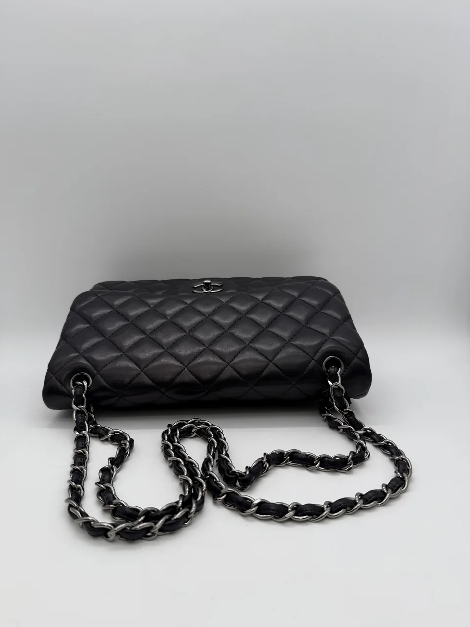 CHANEL LAMB SKIN DECA MATELASSE view 9