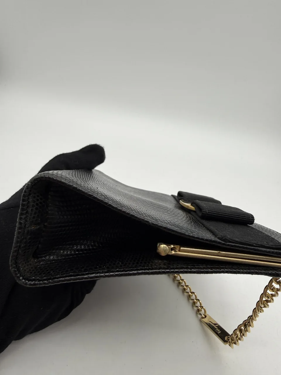 SALVATORE FERRAGAMO CHAIN SHOULDER BAG view 5
