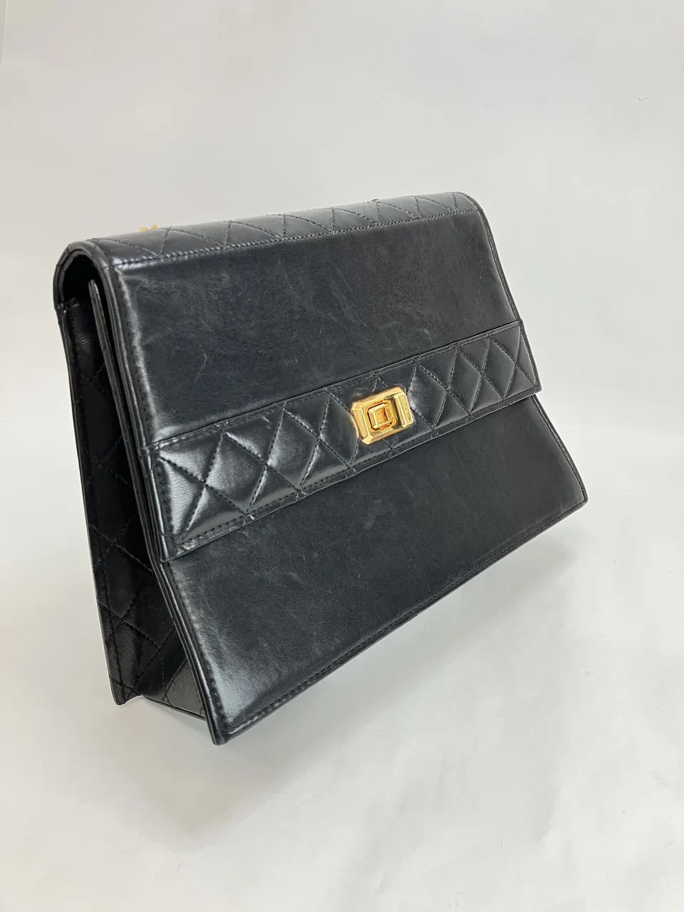 CHANEL LAMB SKIN CHAIN SHOULDER BAG (1 SERIAL CODE) hover