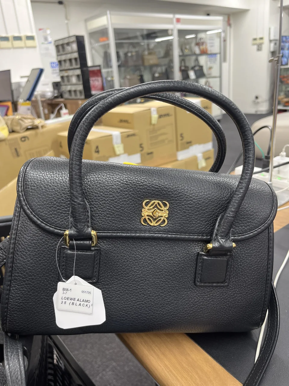 LOEWE ALAMO 28 (BLACK)