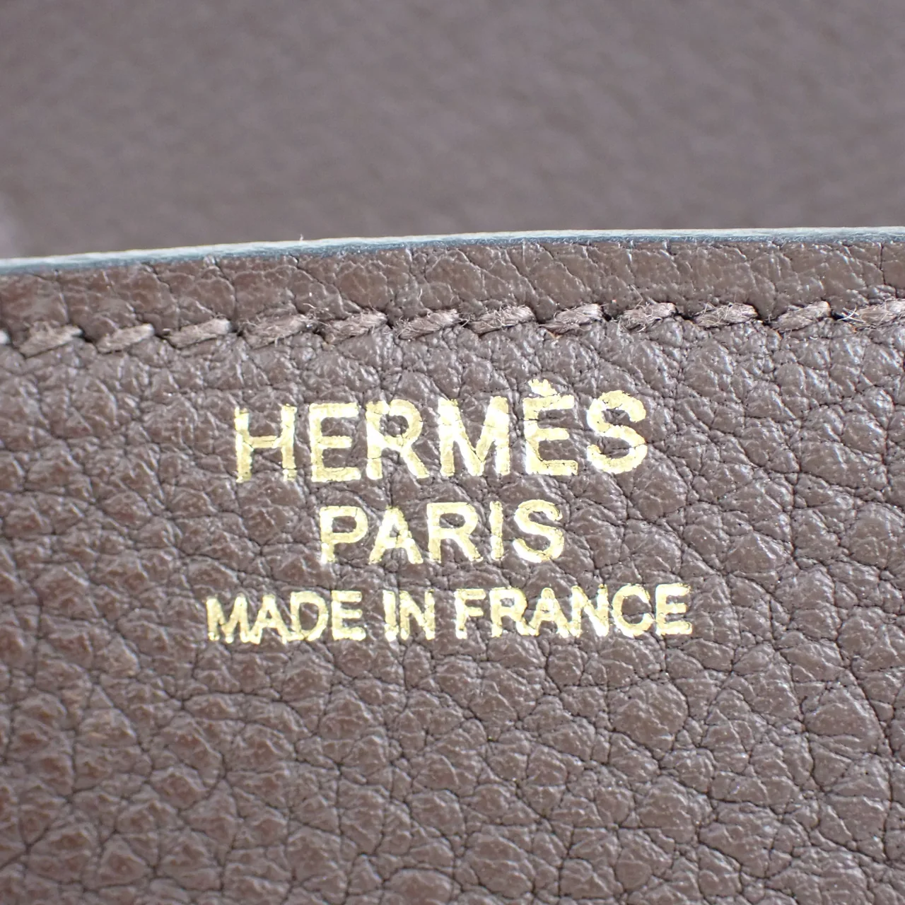 HERMES BIRKIN 30 (TOGO, DARK BROWN, □N STAMP) view 8