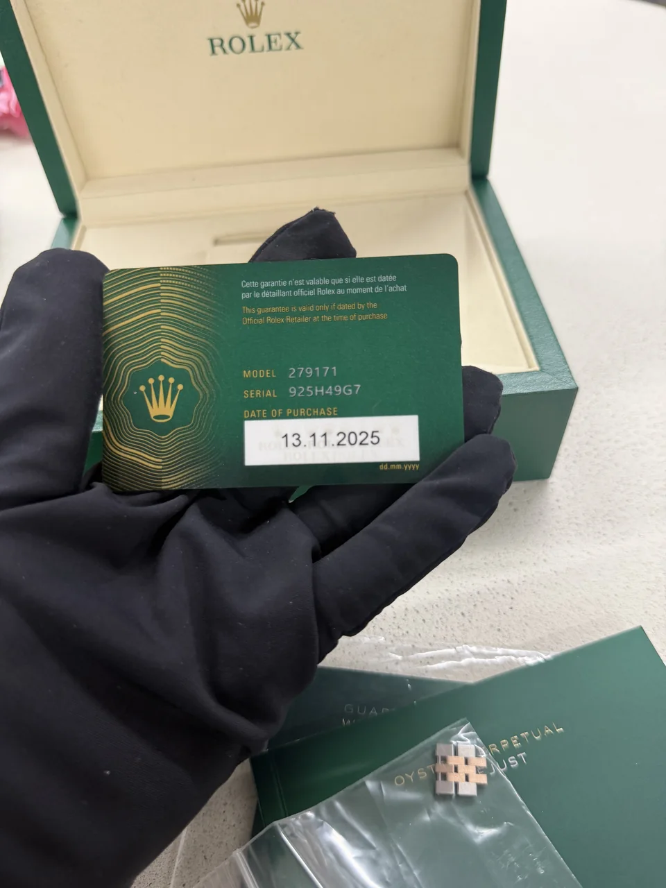SS X PG/AT ROLEX DATEJUST JUBILEE BRACELET (2025/11/13) view 12