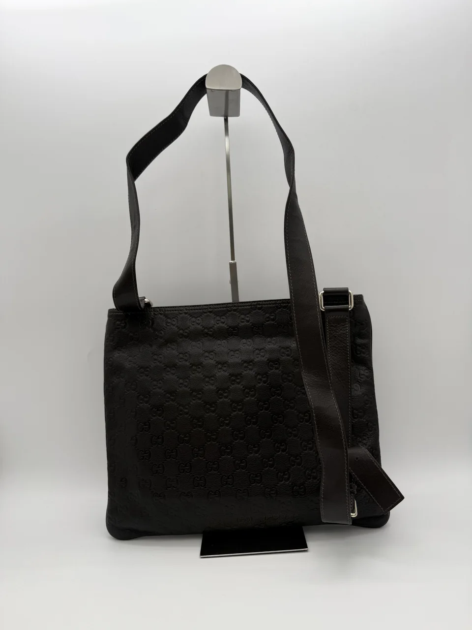 GUCCI SHOULDER BAG (BLACK) view 3