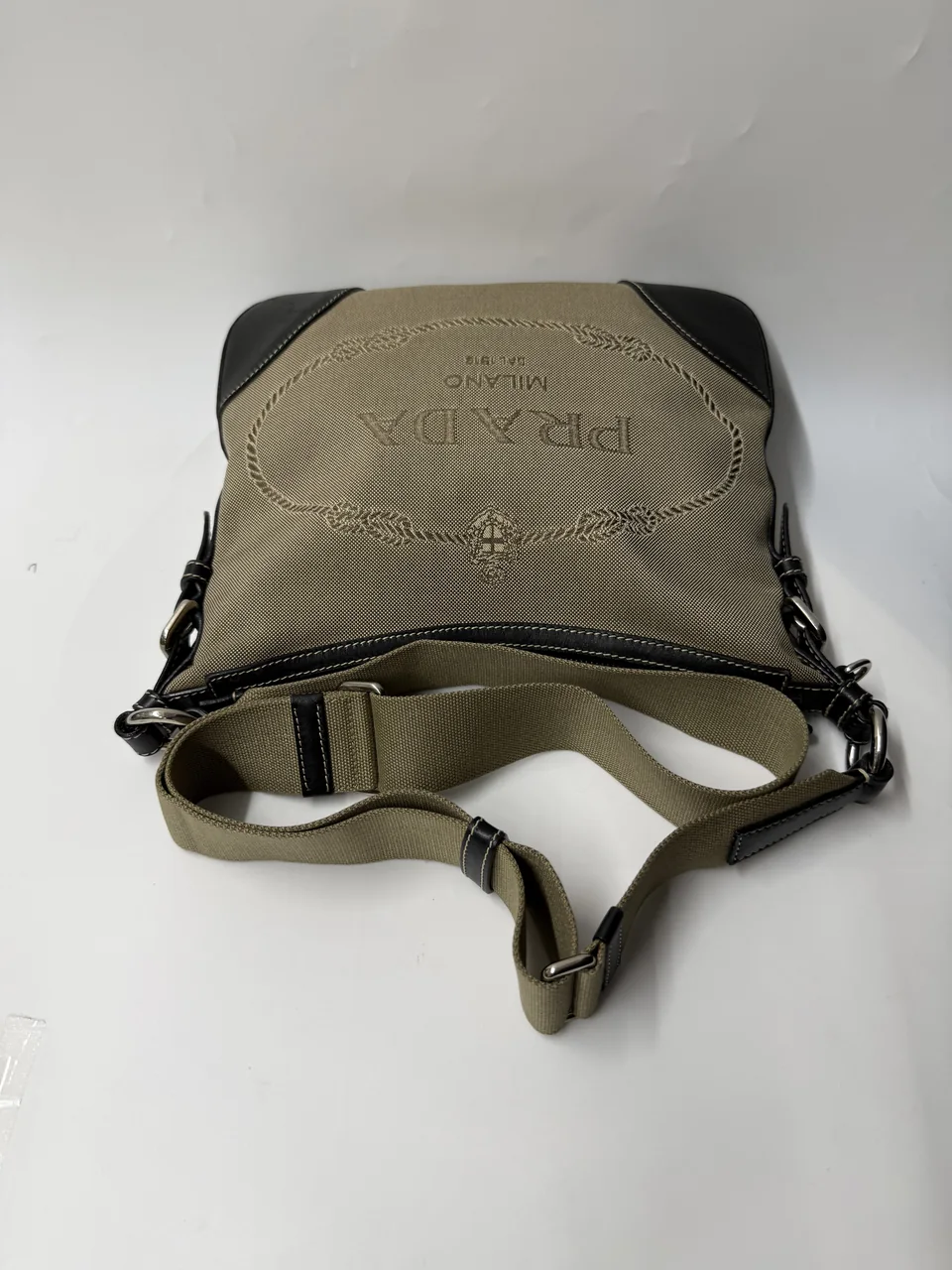 PRADA JACQUARD SHOULDER BAG view 5