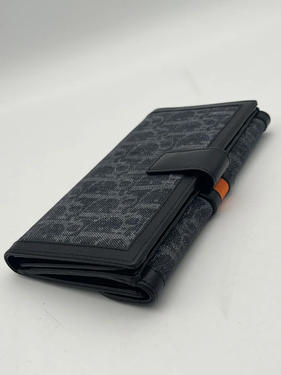 DIOR TROTTER DENIM BIFOLD WALLET view 6