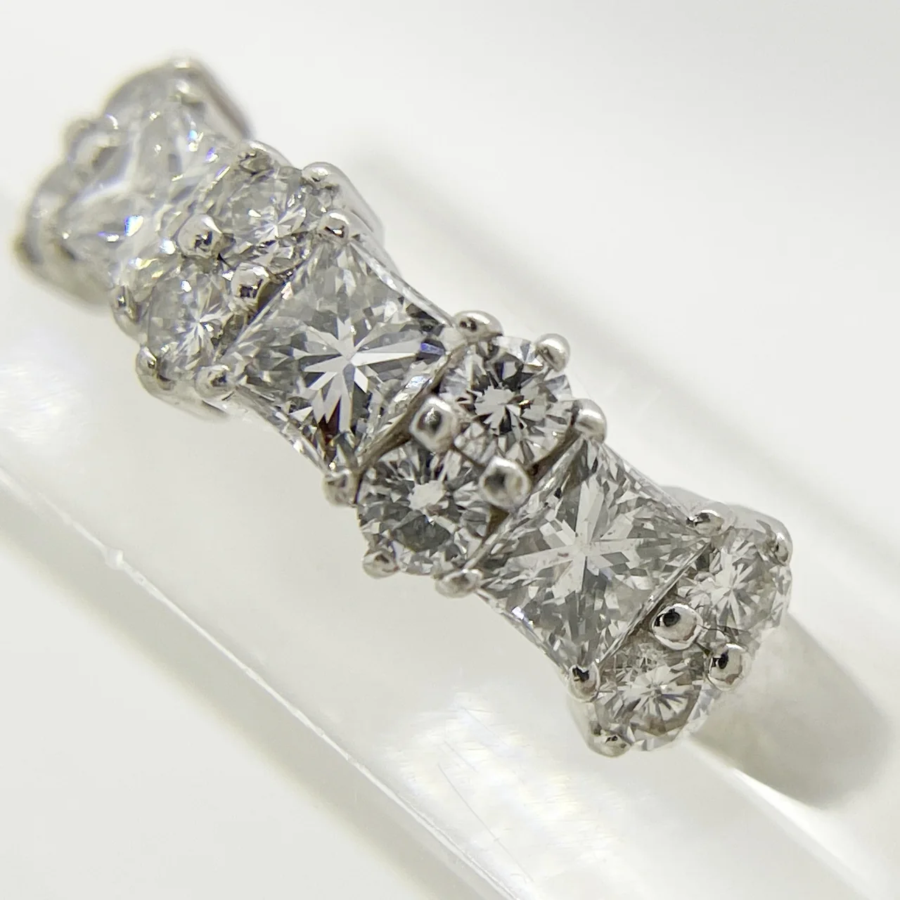 PT900 DIAMOND RING FD1.00CT 4.3G view 5