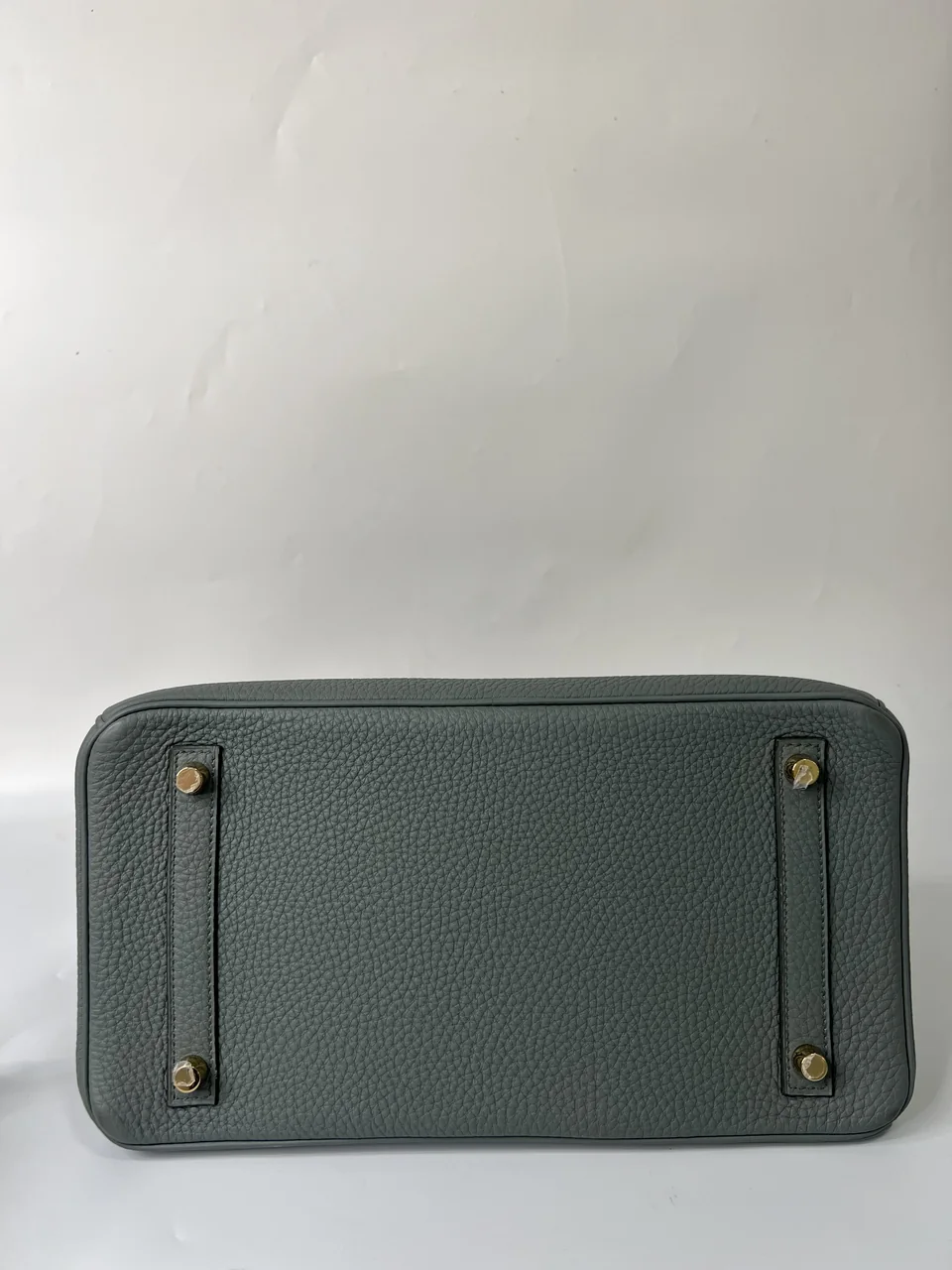 HERMES BIRKIN 30 (TOGO, VERT AMANDE, D STAMP) view 5