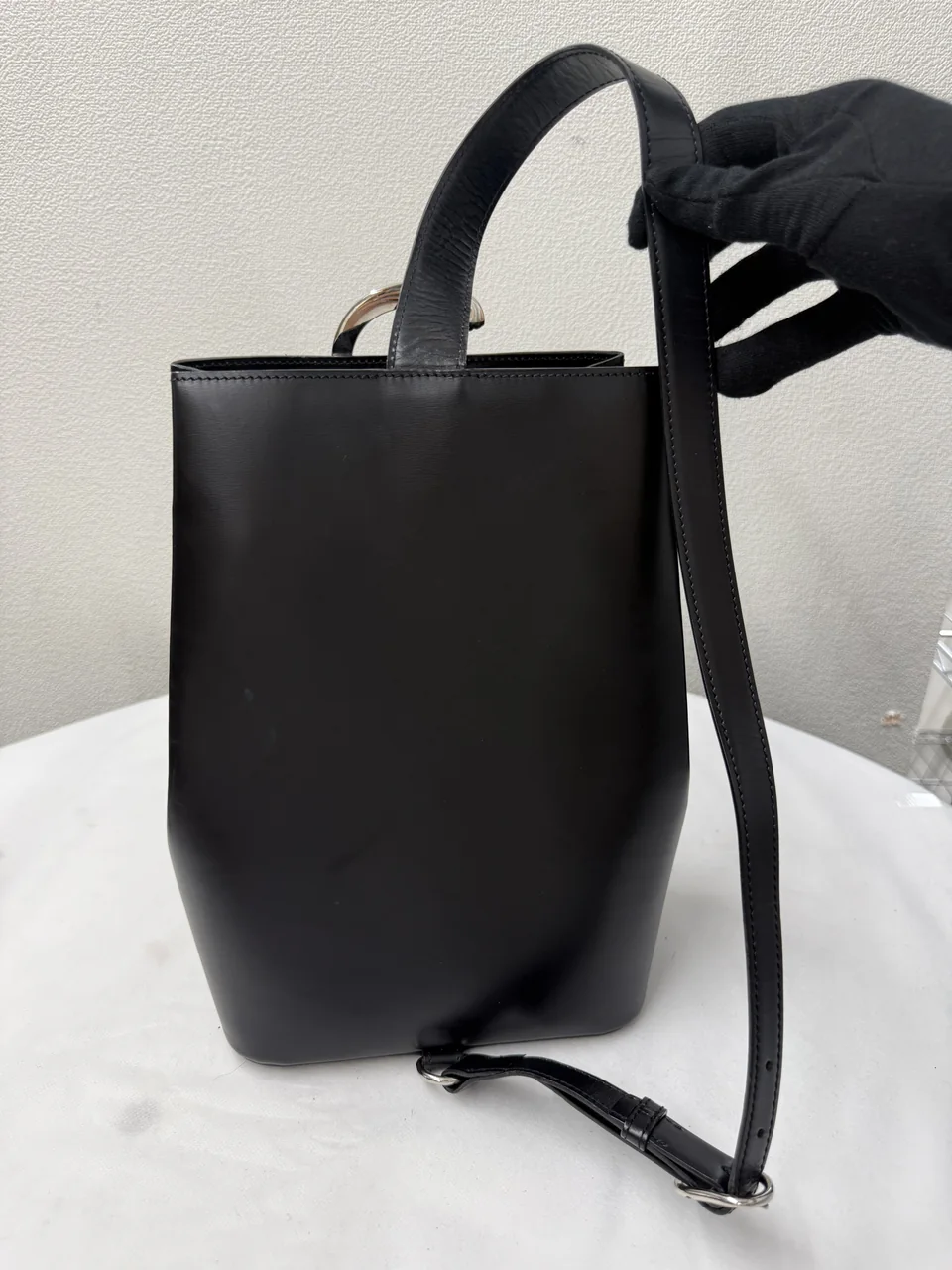 CARTIER SHOULDER BAG (BLACK) view 4