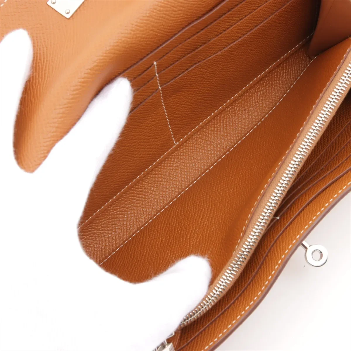 HERMES KELLY LONG WALLET (EPSOM, X STAMP) view 8