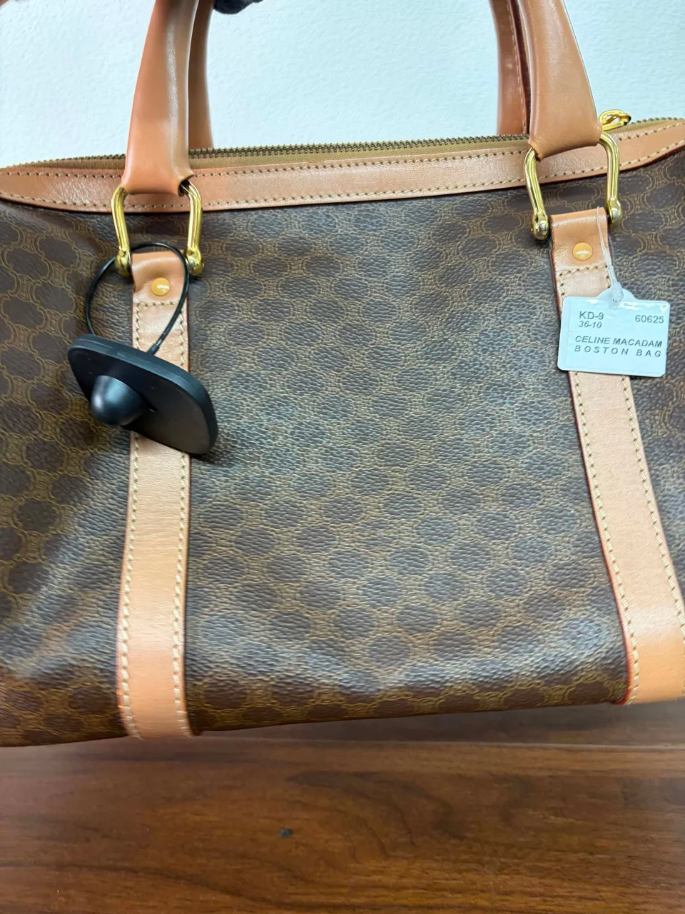 CELINE MACADAM BOSTON BAG view 5