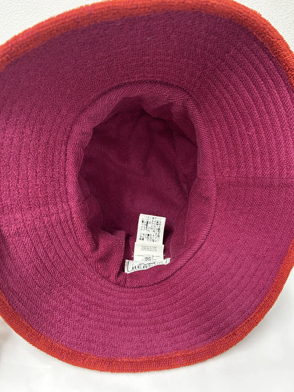 HERMES BUCKET HAT view 3