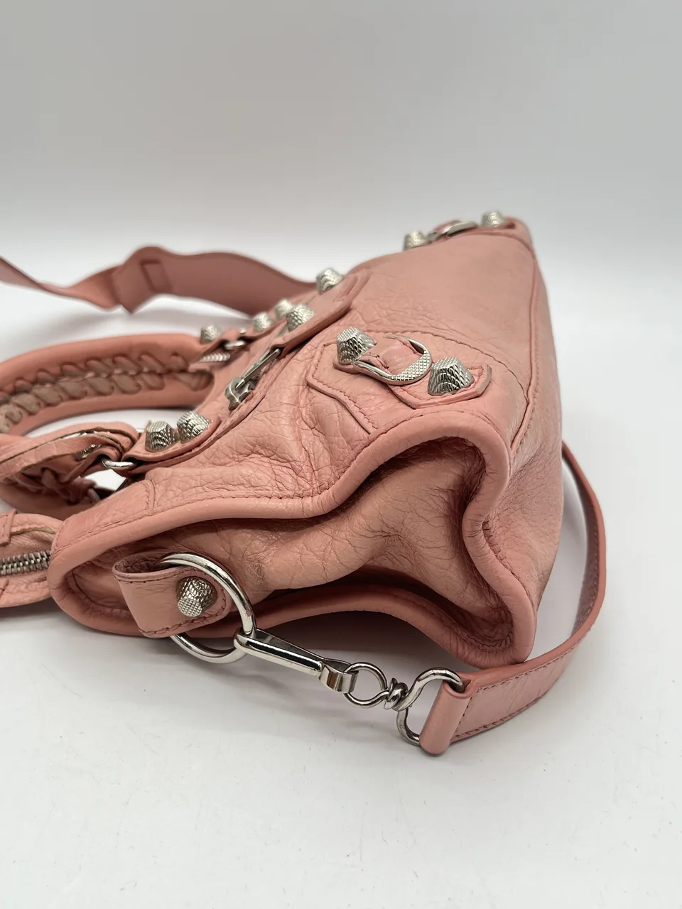 BALENCIAGA CITY TWO-WAY BAG (PINK) view 4