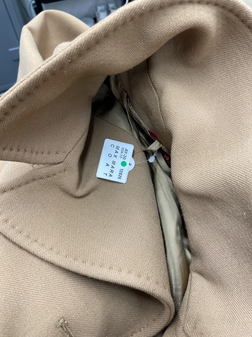 AY-30 624-10 MAX MARA COAT