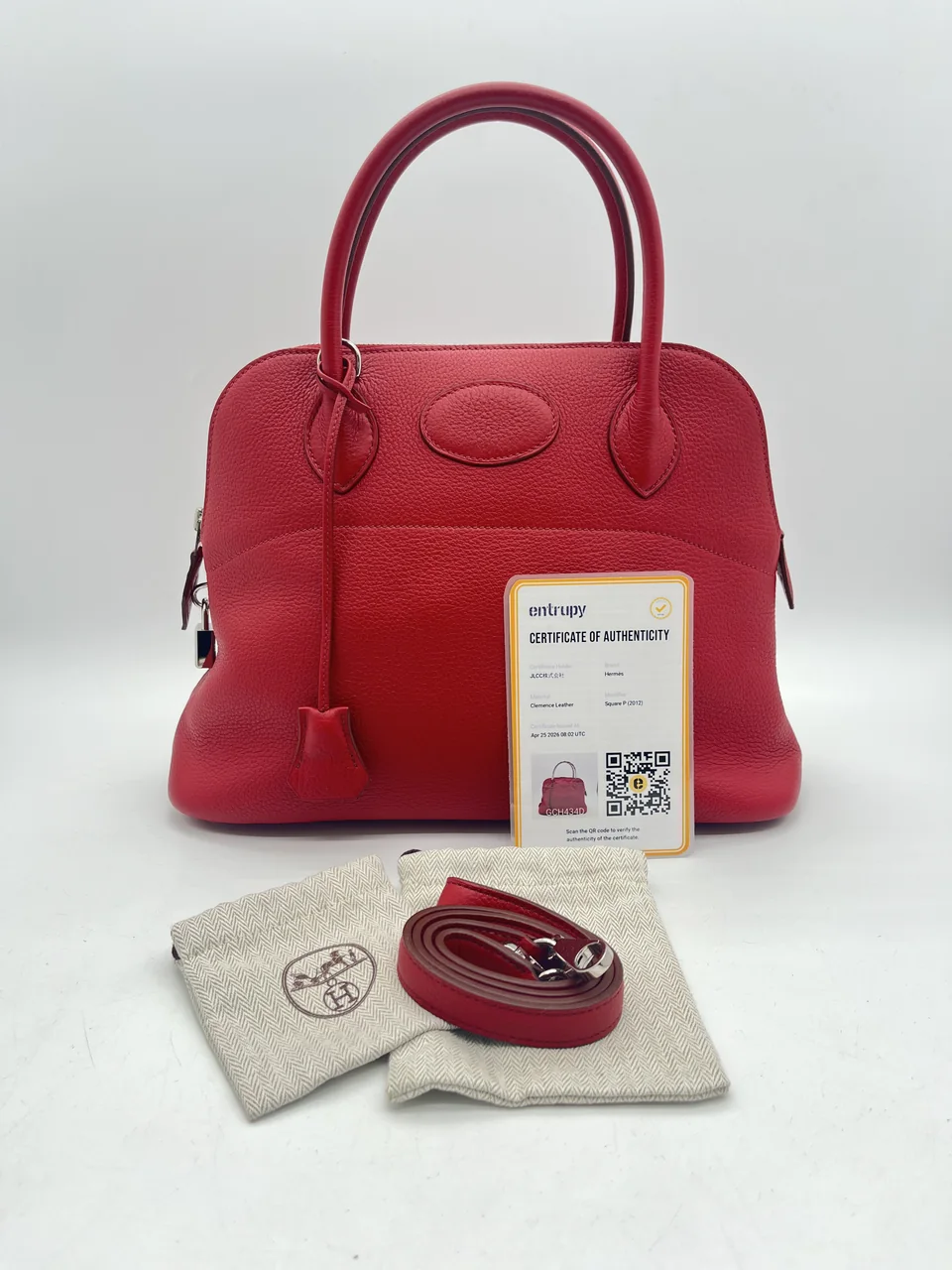 HERMES BOLIDE 30 (SQUARE B STAMP)