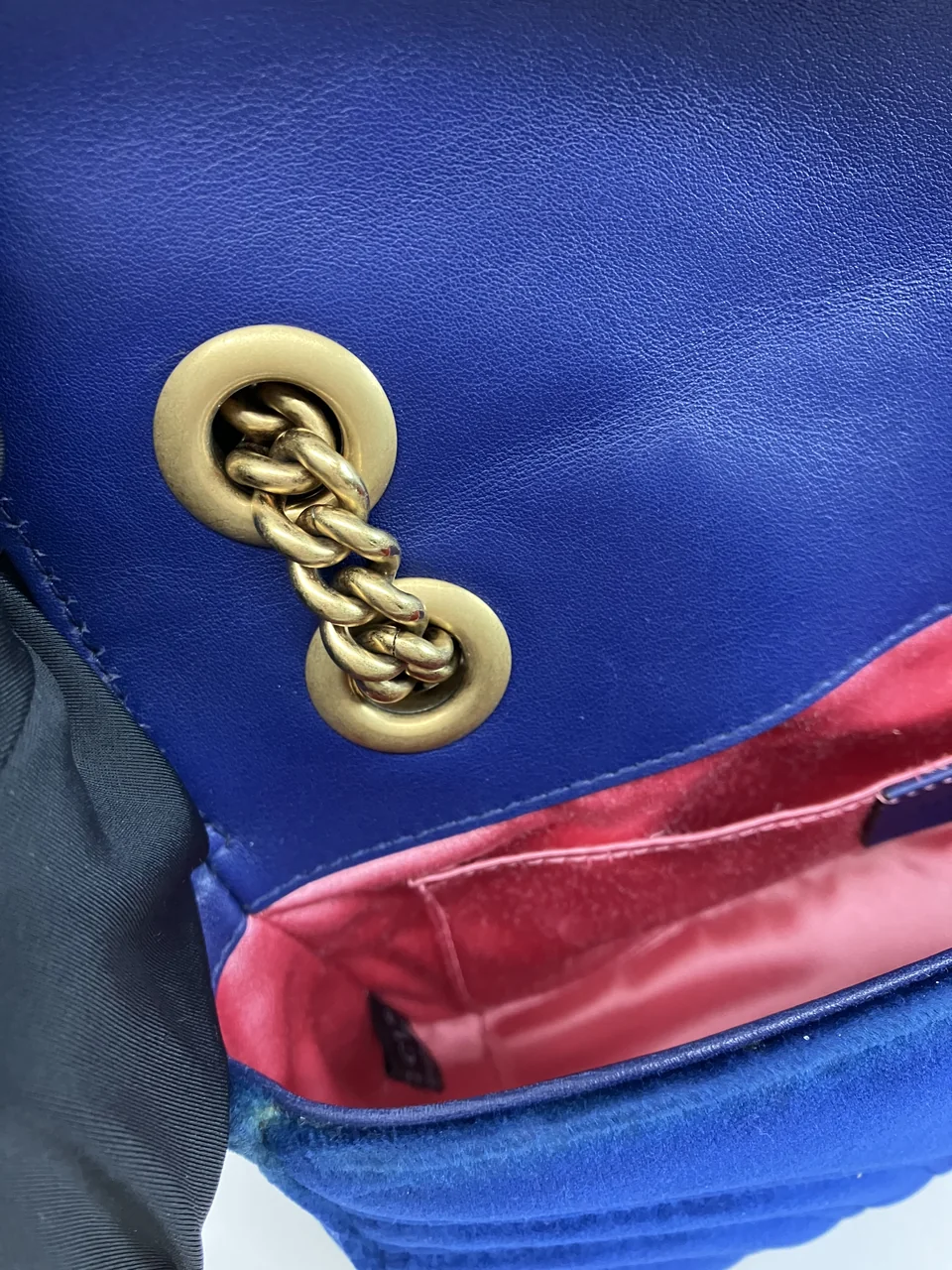 GUCCI MARMONT CHAIN SHOULDER BAG view 8