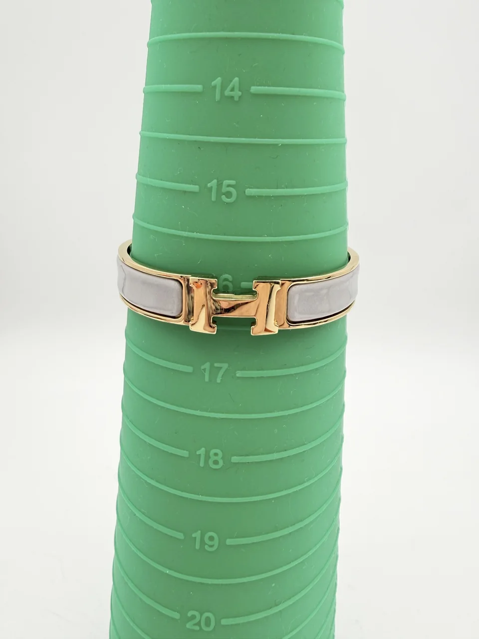 HERMES CLIC H (GOLD/GRAY) view 8