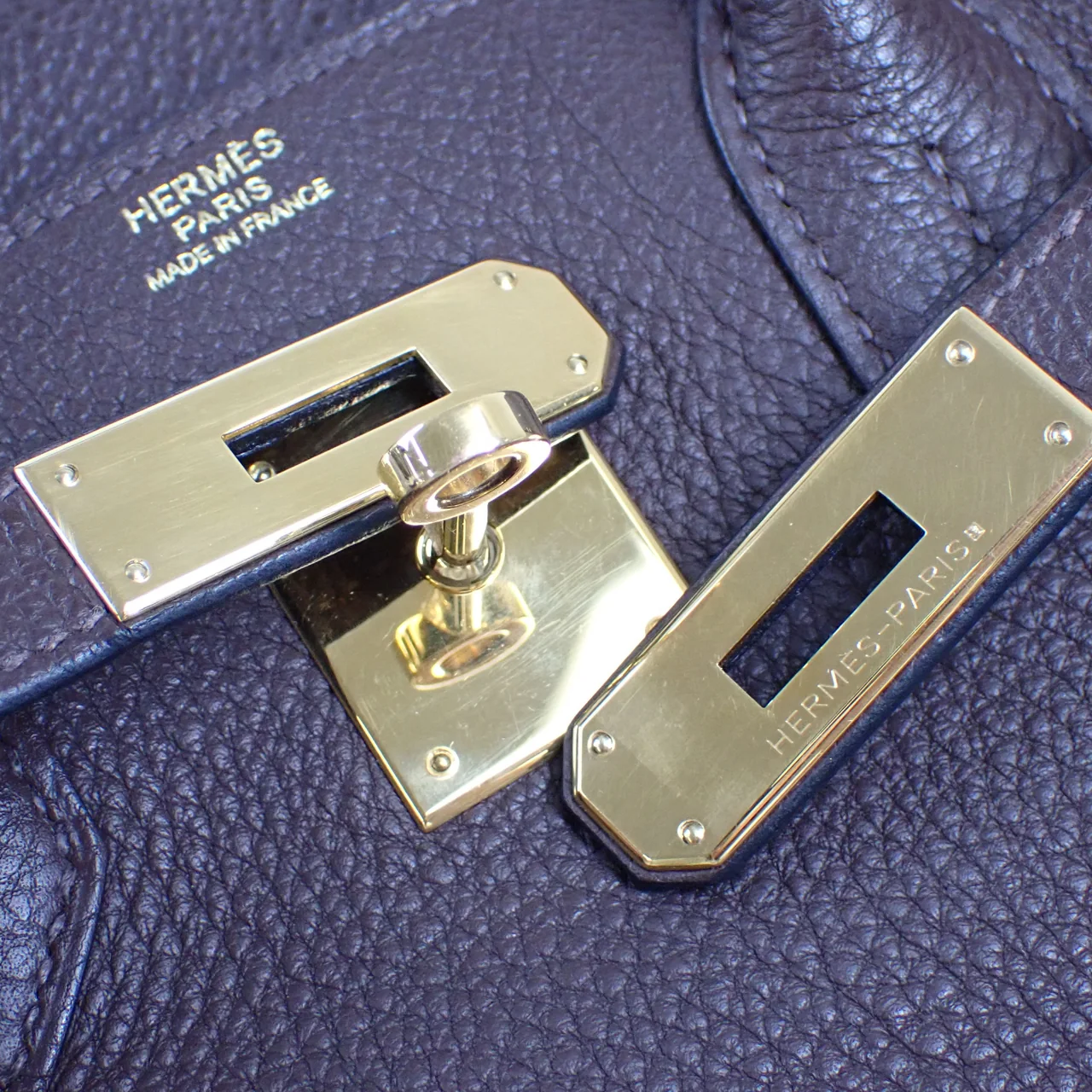 HERMES BIRKIN 30 (TOGO, DARK BROWN, □N STAMP) view 9