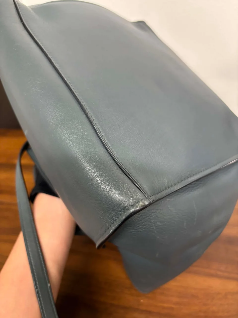 CELINE SHOULDER BAG (BLUE) view 11