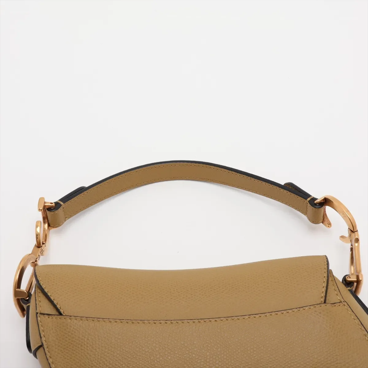 DIOR SADDLE HANDBAG (BEIGE) view 6