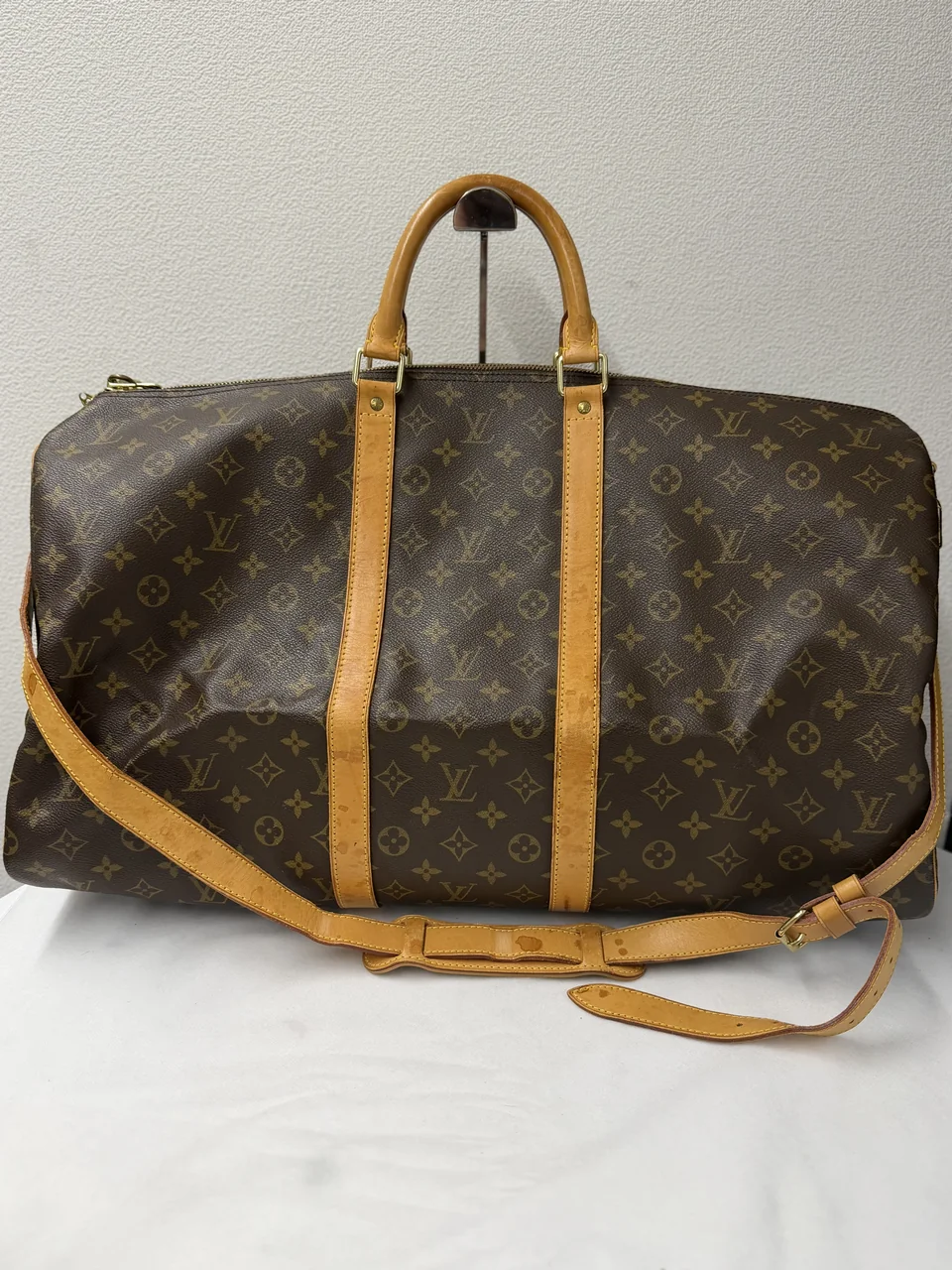 LV MONOGRAM KEEPALL BANDOULIERE 55