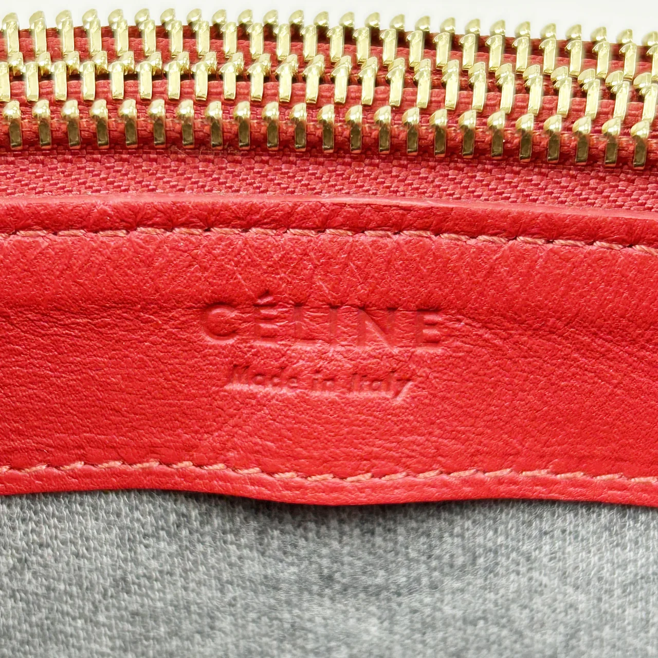 CELINE TRIO LARGE (RED) view 3