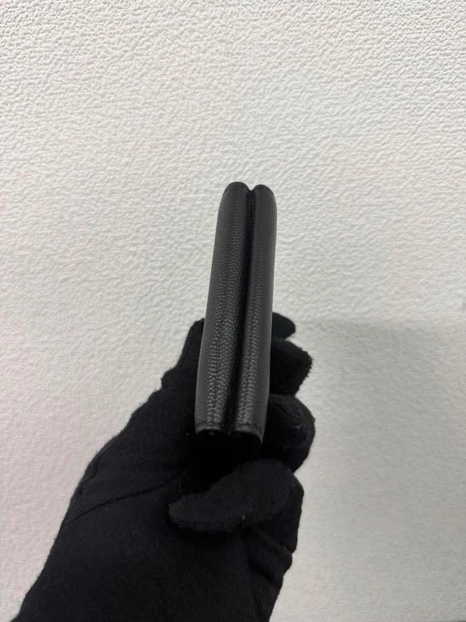 SAINT LAURENT TINY WALLET (BLACK) view 5