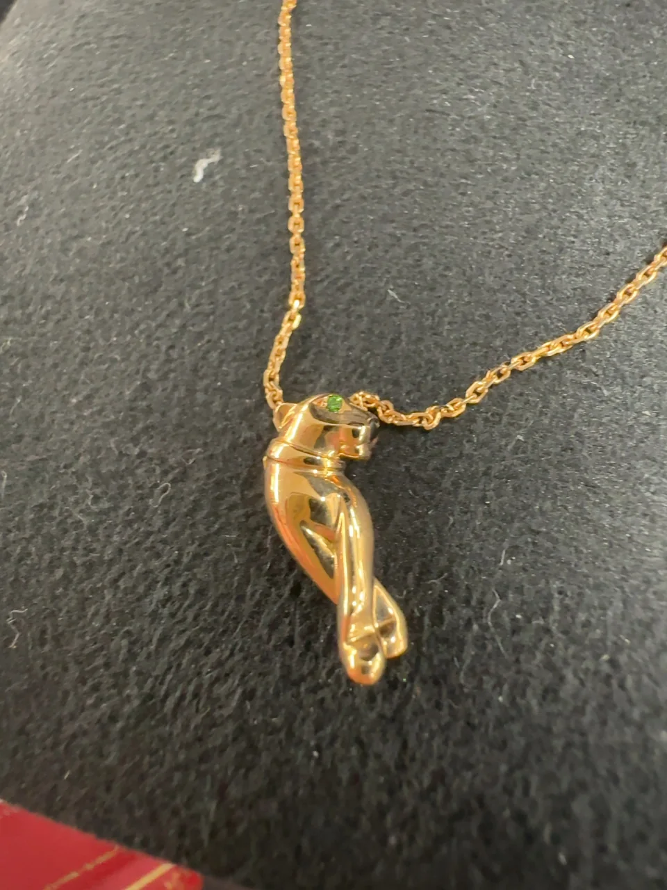 PG750 CARTIER PANTHER NECKLACE 3.6G view 7