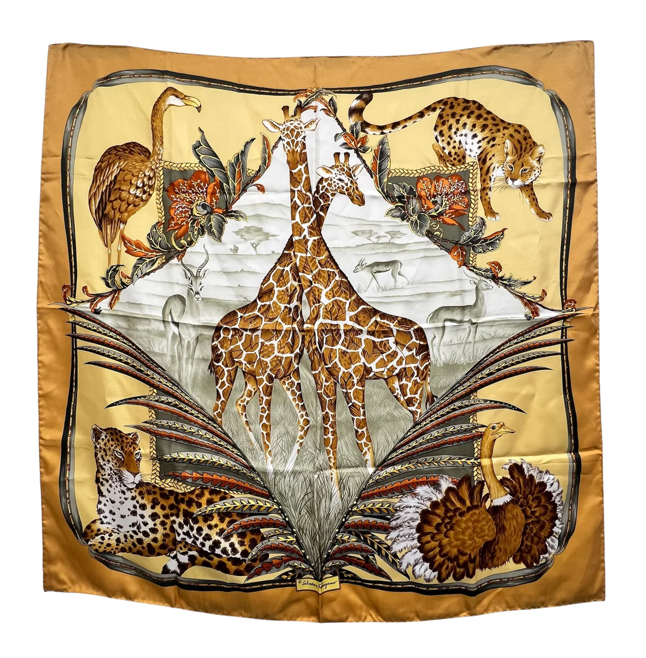 SALVATORE FERAGAMO SCARF