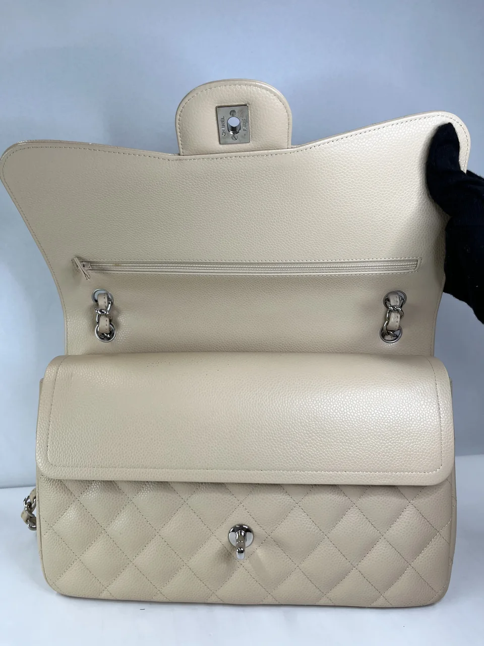 CHANEL DOUBLE FLAP BAG view 10