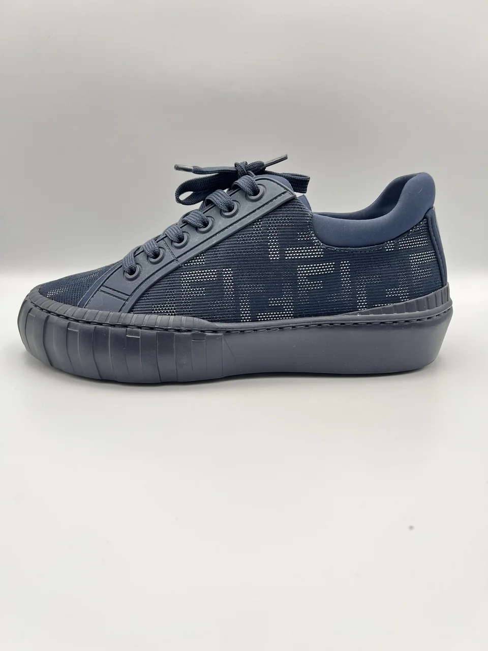 FENDI FF-LOGO MESH SNEAKERS (7E 1520 5) view 4