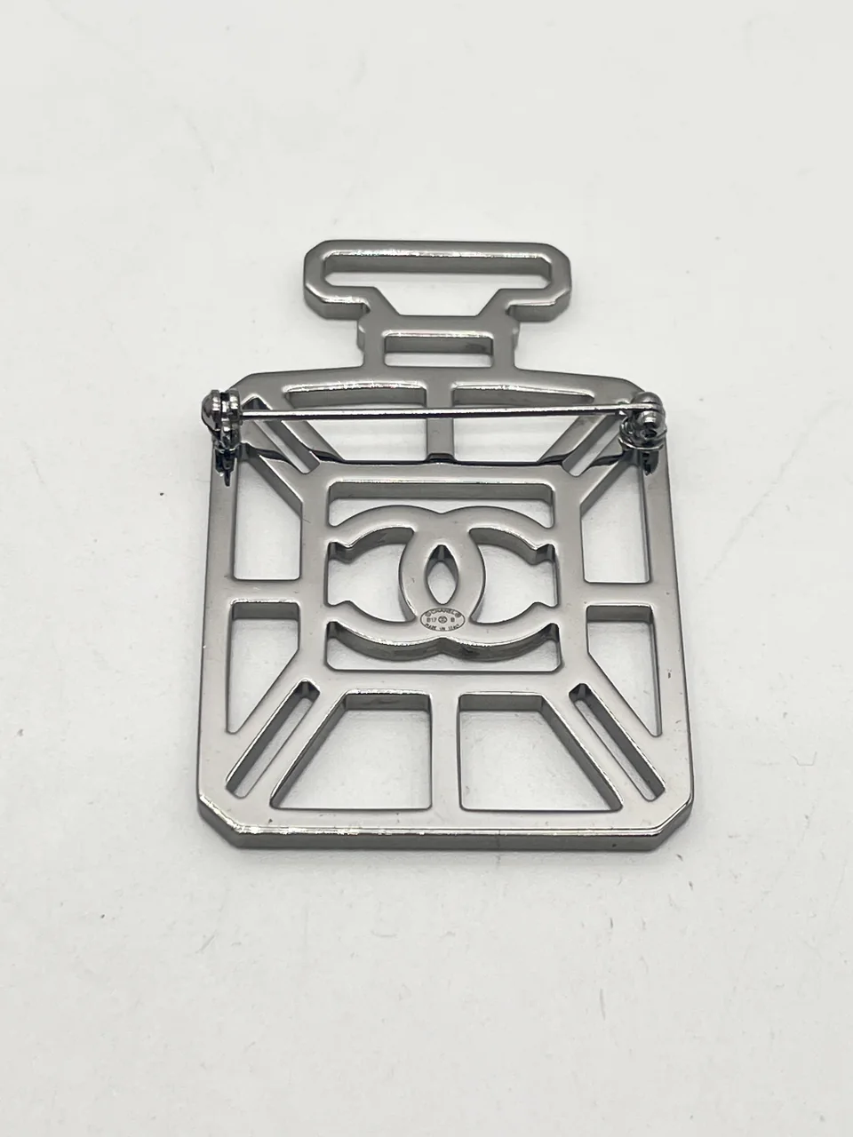 CHANEL PERFUME BROOCH hover