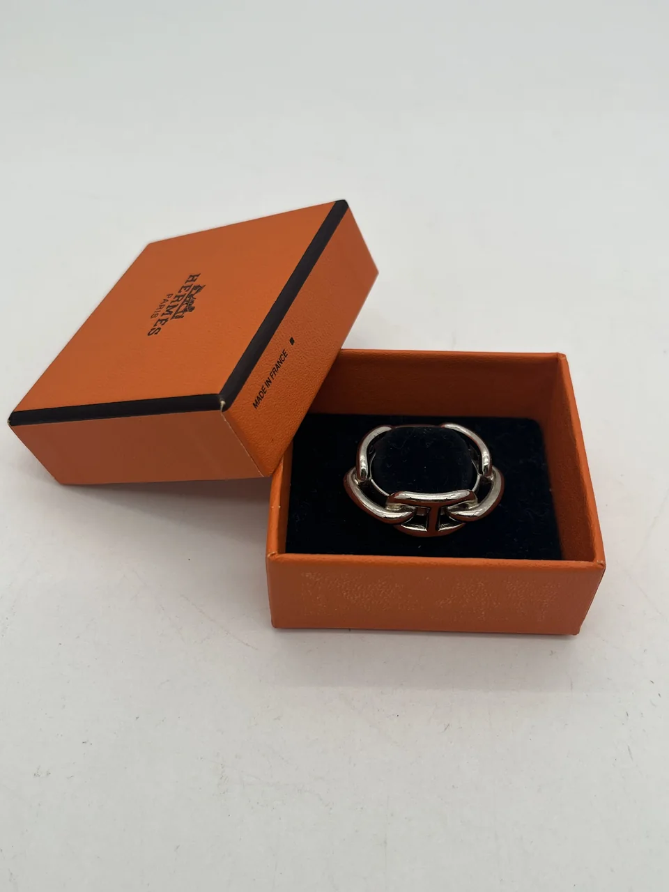 HERMES CHAINE D'ANCRE SCARF RING