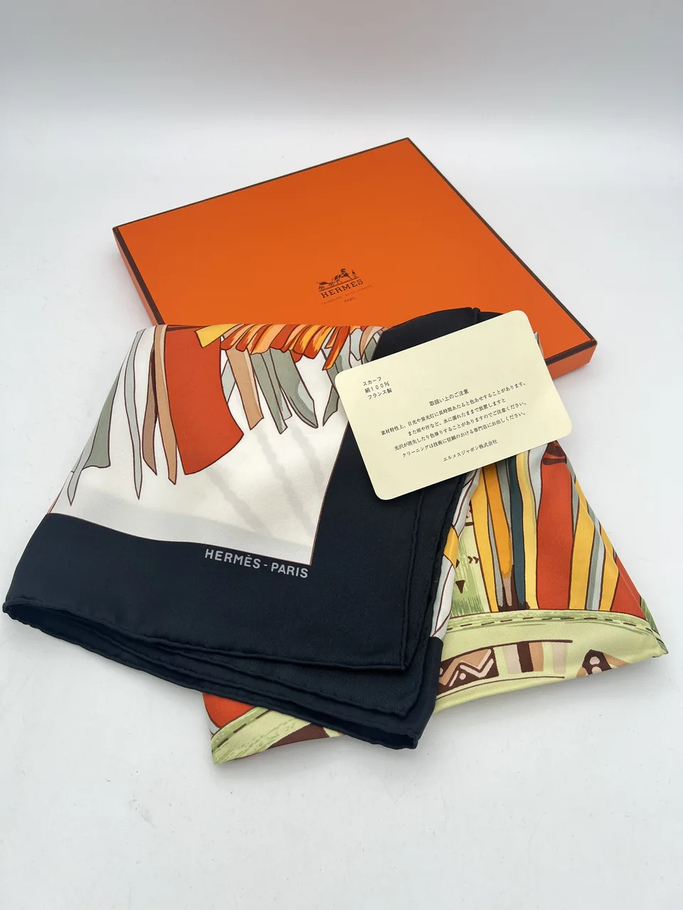 HERMES CUIRS DU DESERT SCARF view 5
