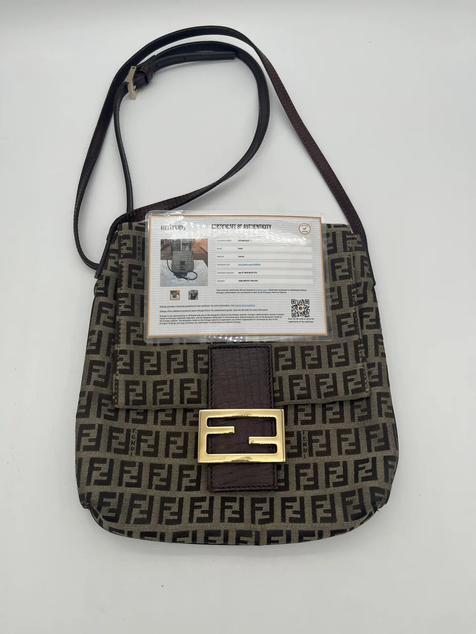 FENDI ZUCCHINO SHOULDER BAG hover