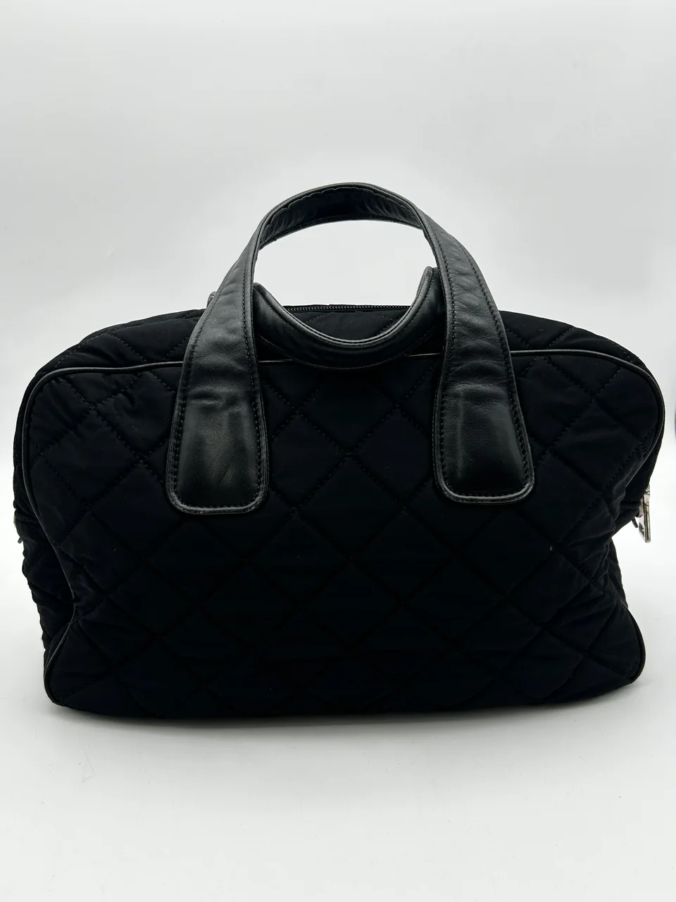 PRADA NYLON BOSTON BAG view 4